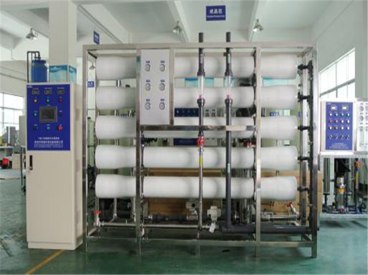 Membrane reverse osmosis water treatment
